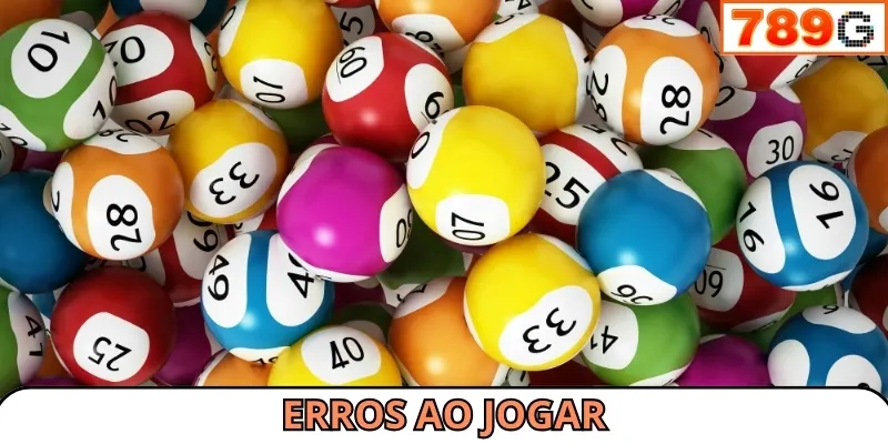 Erros ao jogar