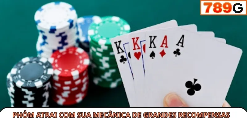 Phom atrai com sua mecânica de grandes recompensas